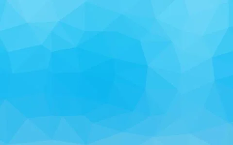 Light BLUE vector shining triangular background. Illustrazione stock