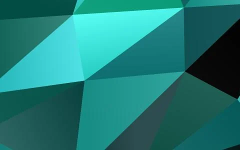 Light BLUE vector shining triangular template. Ilustración de archivo