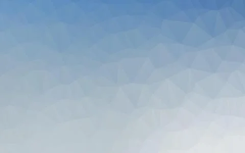 Light BLUE vector shining triangular background. Stock Illustration