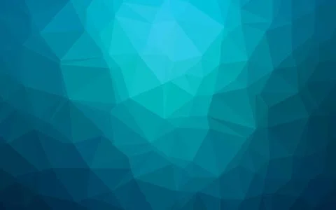 Light BLUE vector shining triangular template. 스톡 일러스트