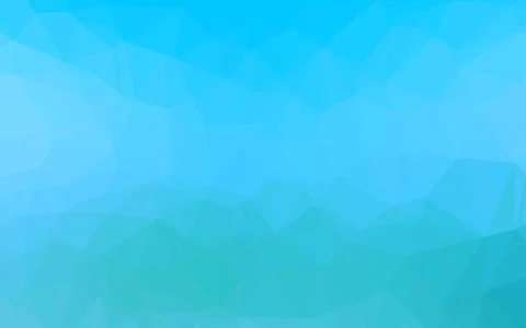 Light BLUE vector shining triangular background. Stock Illustration