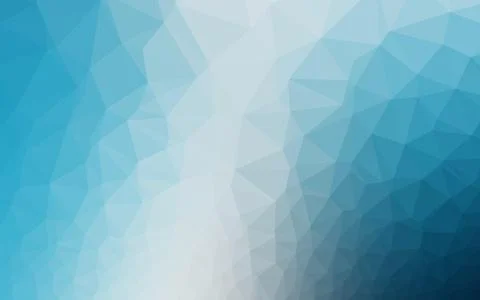 Light BLUE vector shining triangular pattern. Stockillustratie