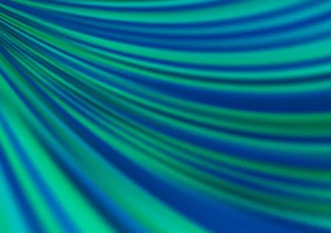 Light BLUE vector template with abstract lines. Stock Illustration