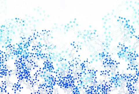 Light BLUE vector template with artificial intelligence structure. イラスト素材