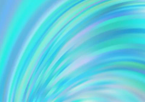 Light BLUE vector template with bubble shapes. Stock Illustration