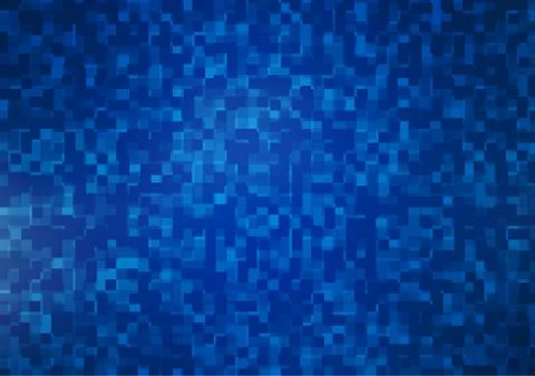 Light BLUE vector template with crystals, rectangles. Stock Illustration