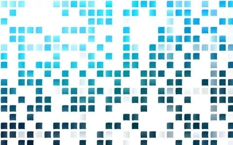 Light BLUE vector template with crystals, rectangles. Illustrazione stock