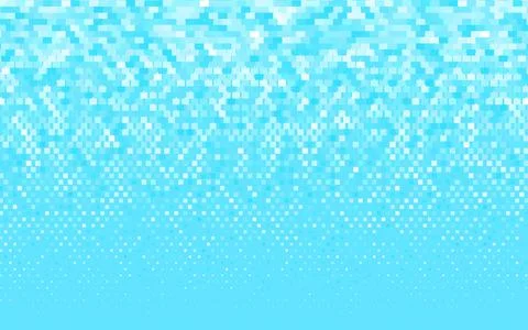 Light BLUE vector template with crystals, rectangles. Stock Illustration
