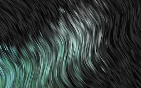 Light BLUE vector template with lava shapes. Illustrazione stock