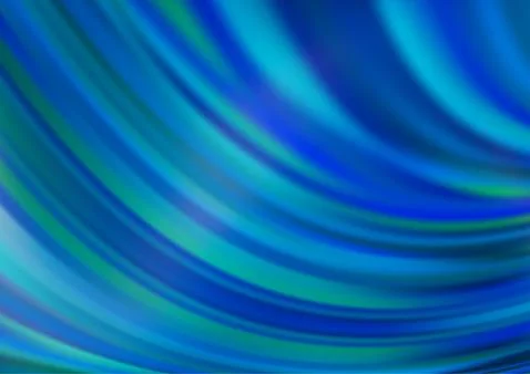 Light BLUE vector template with lava shapes. Stock Illustration