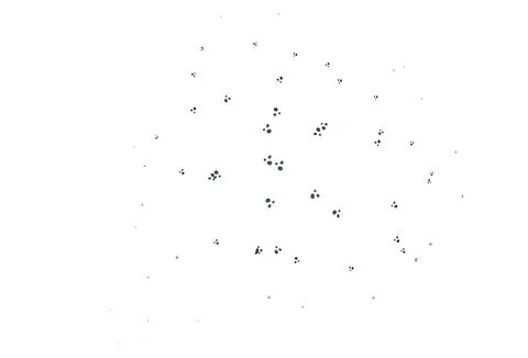 Light BLUE vector template with lines, ovals. Stockillustratie