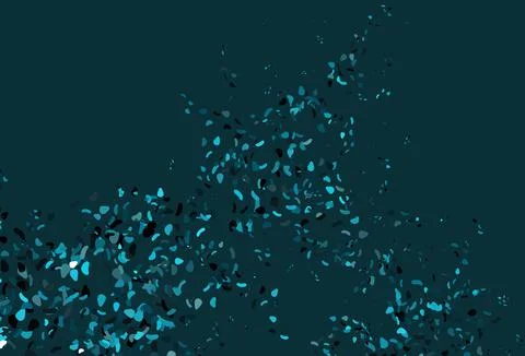 Light BLUE vector template with memphis shapes. Stock-Illustration