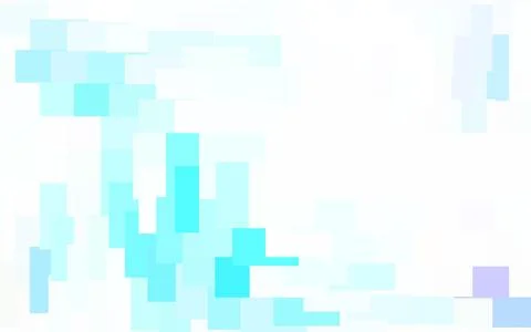 Light BLUE vector template with rhombus. Stock Illustration