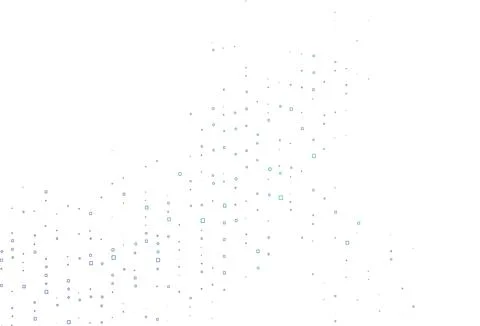 Light BLUE vector template with square style. Stock Illustration