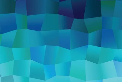 Light BLUE vector template with square style. Illustrazione stock