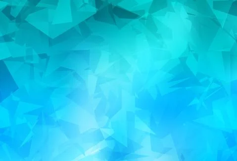 Light BLUE vector texture with abstract poly forms. Stock Illustration