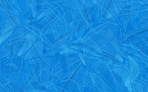 Light BLUE vector texture with abstract forms. 库存插图
