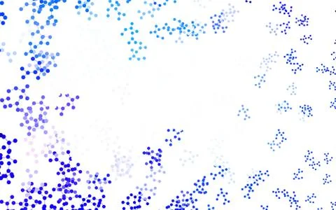 Light BLUE vector texture with artificial intelligence concept. Stock Illustration