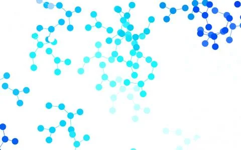 Light BLUE vector texture with artificial intelligence concept. 스톡 일러스트