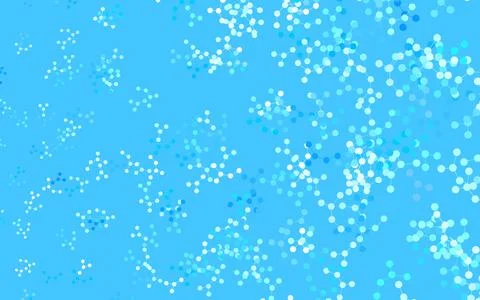 Light BLUE vector texture with artificial intelligence concept. Illustrazione stock