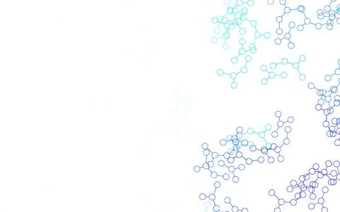 Light BLUE vector texture with artificial intelligence concept. 스톡 일러스트