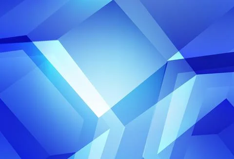 Light BLUE vector texture with colorful hexagons. Stock Illustration