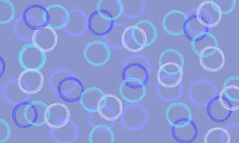 Light blue vector texture with disks pattern. Stock Illustration