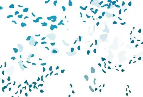 Light blue vector texture with random forms. Stock Illustration