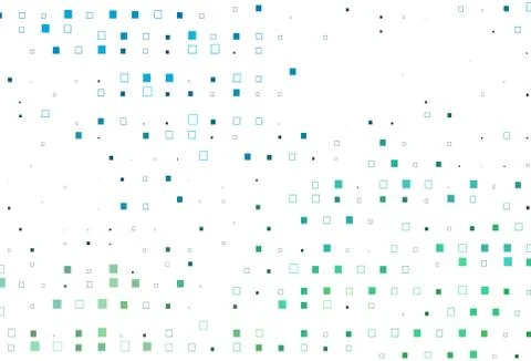 Light BLUE vector texture with rectangular style. Stock Illustration