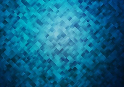 Light BLUE vector texture in rectangular style. Stock Illustration
