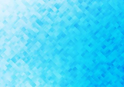Light BLUE vector texture in rectangular style. Illustrazione stock