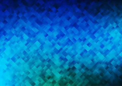 Light BLUE vector texture in rectangular style. Stock Illustration