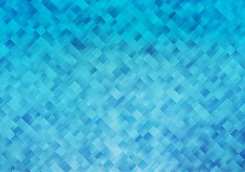 Light BLUE vector texture in rectangular style. Stock Illustration