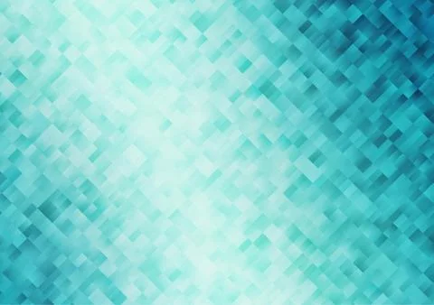 Light BLUE vector texture in rectangular style. Stock Illustration