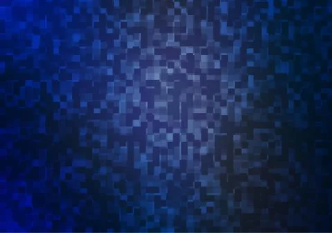 Light BLUE vector texture in rectangular style. Stockillustratie