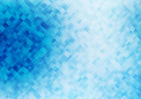 Light BLUE vector texture in rectangular style. Stock Illustration