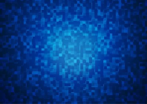 Light BLUE vector texture in rectangular style. Illustrazione stock