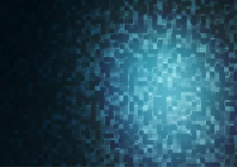 Light BLUE vector texture in rectangular style. 스톡 일러스트