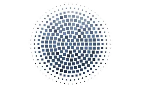 Light BLUE vector texture in rectangular style. Stock Illustration