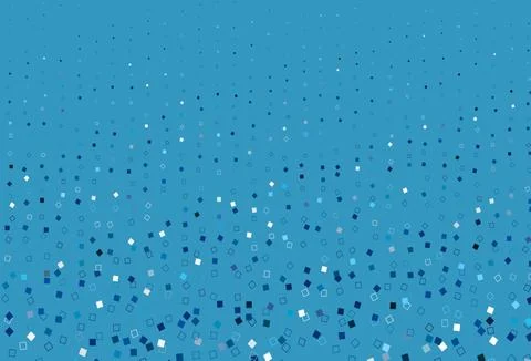 Light BLUE vector texture with rectangular style. Stock Illustration