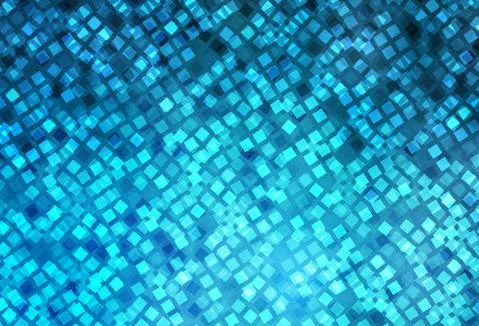 Light BLUE vector texture in rectangular style. Stock Illustration