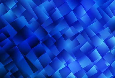 Light BLUE vector texture in rectangular style. Stock Illustration