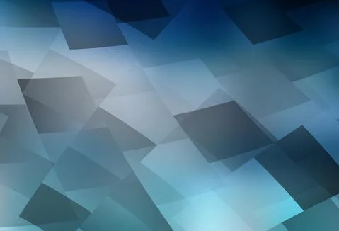 Light BLUE vector texture in rectangular style. Stock Illustration