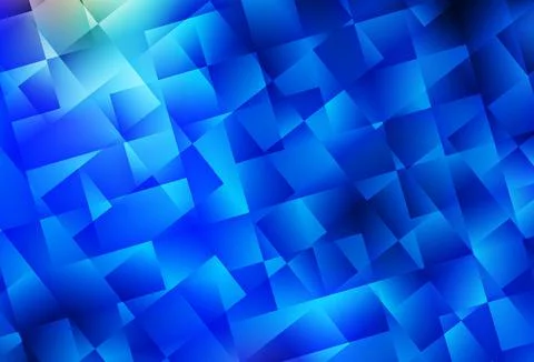 Light BLUE vector texture in rectangular style. Stock Illustration
