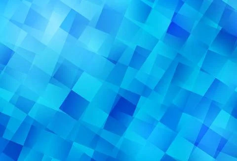 Light BLUE vector texture in rectangular style. Stock Illustration