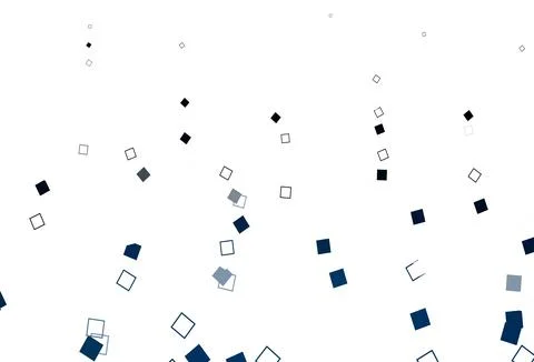 Light BLUE vector texture with rectangular style. Illustrazione stock