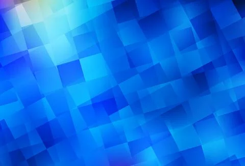 Light BLUE vector texture in rectangular style. Stock Illustration