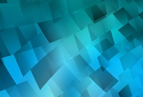 Light BLUE vector texture in rectangular style. Illustrazione stock