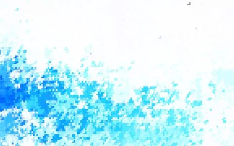 Light BLUE vector texture in rectangular style. Stock Illustration