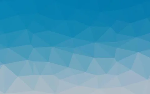 Light BLUE vector triangle mosaic cover. 스톡 일러스트